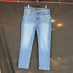 Banana Republic Factory Girlfriend Ankle Denim Jeans medium wash